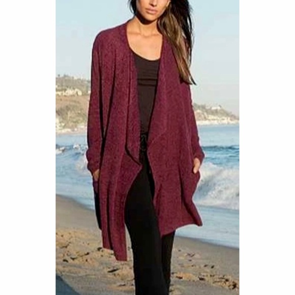 Barefoot Dreams Sweaters - Barefoot Dreams CozyChic Lite Island Wrap Cardigan